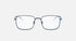 RAYBAN Unisex Eyeglasses RX6437-3037 Dark Blue 53-18-145